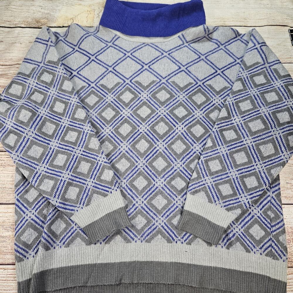 Pulligan All-over Mohair Blend Acrylic Knit Sweater Made in Spain Women’s XL